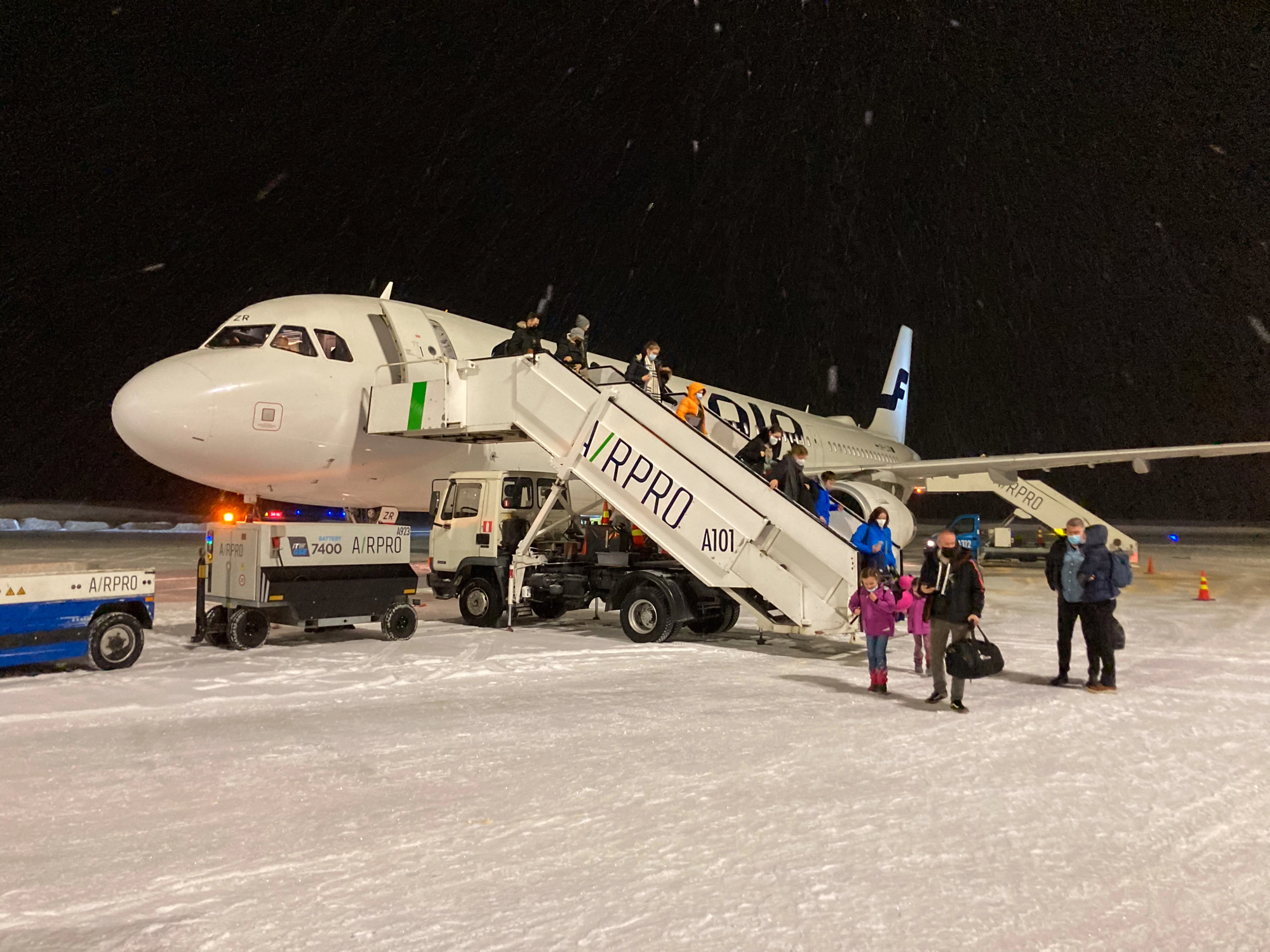 vol FinnairParis Kittilä