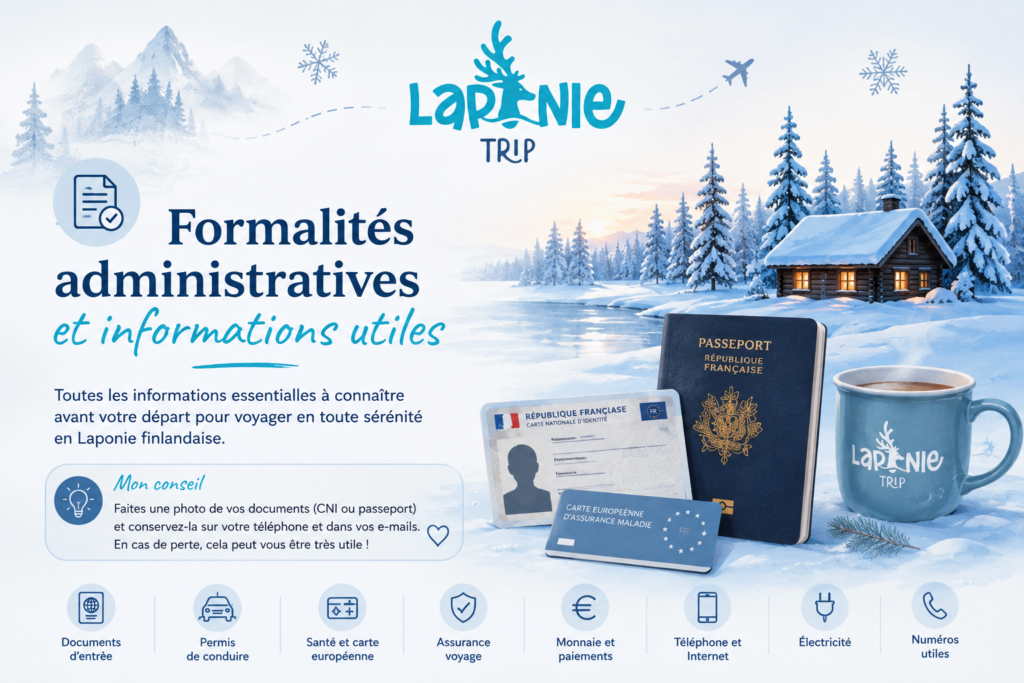 Visuel : Formalités administratives et informations utiles